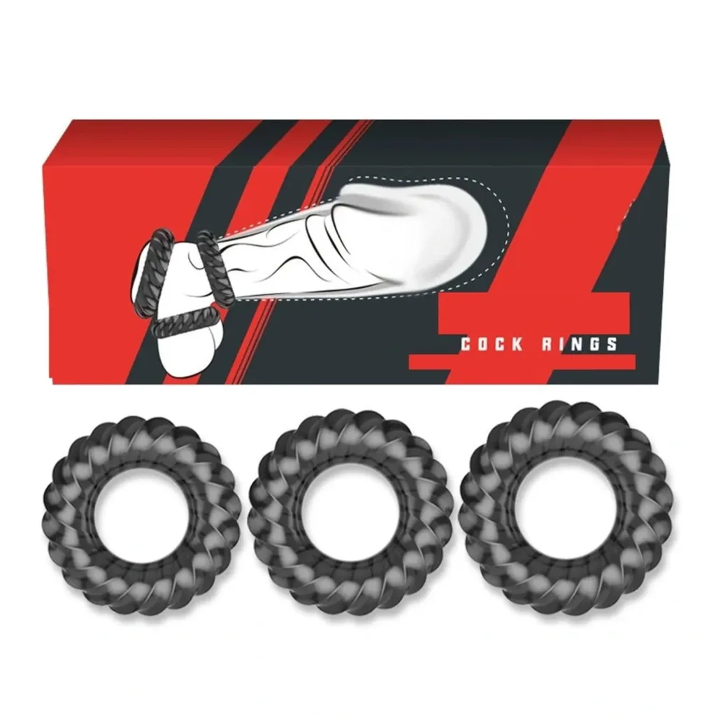 Cock ring set(3pcs)