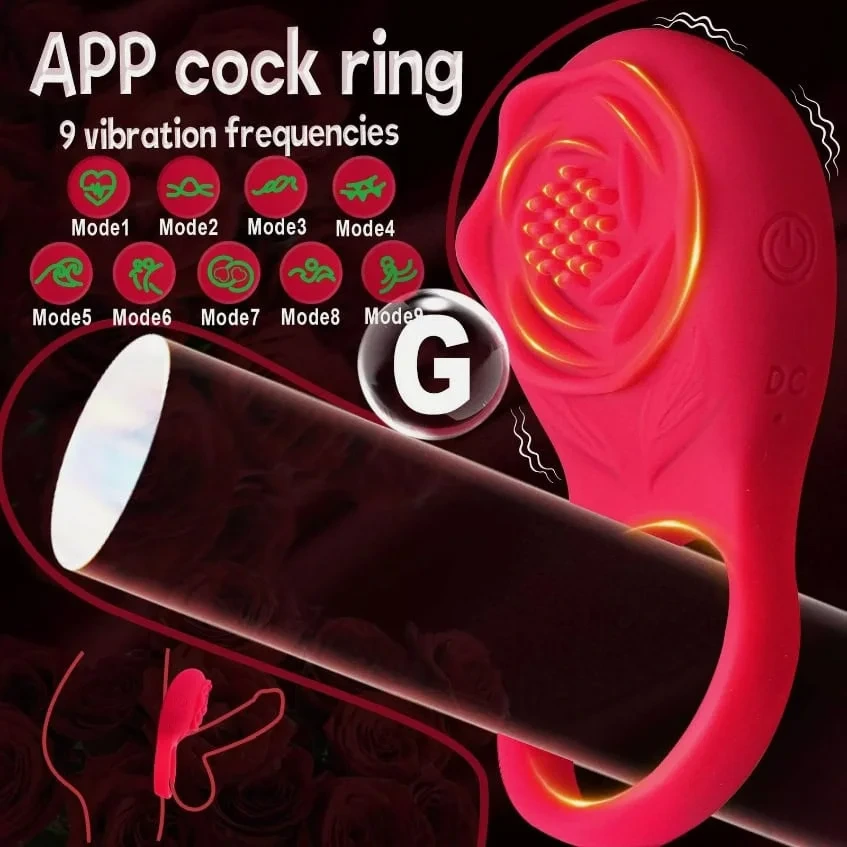 App-Controlled Vibrating Cock Ring