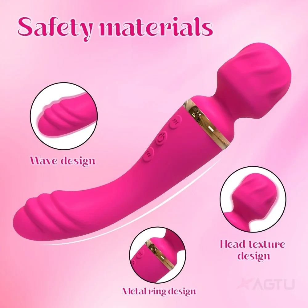 G-spot double-headed vibrator