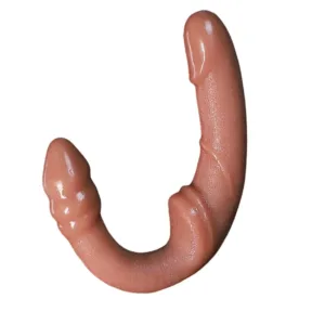13 in Thin Silicone Double-ended Dildo